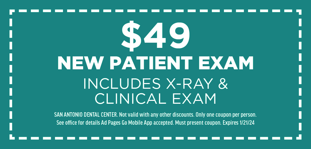 $49 new patient exam