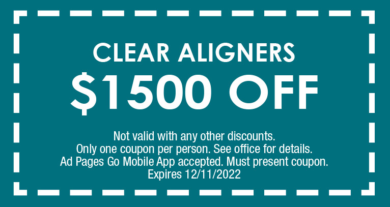 $1500 off clear aligner